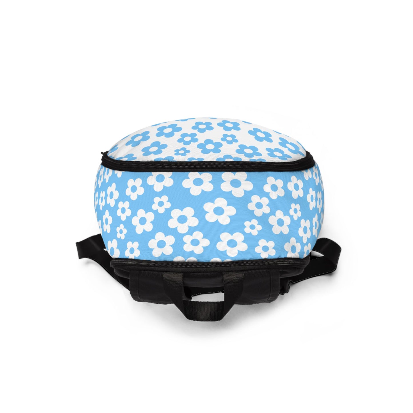 Turquoise + White Mini Flower Backpack