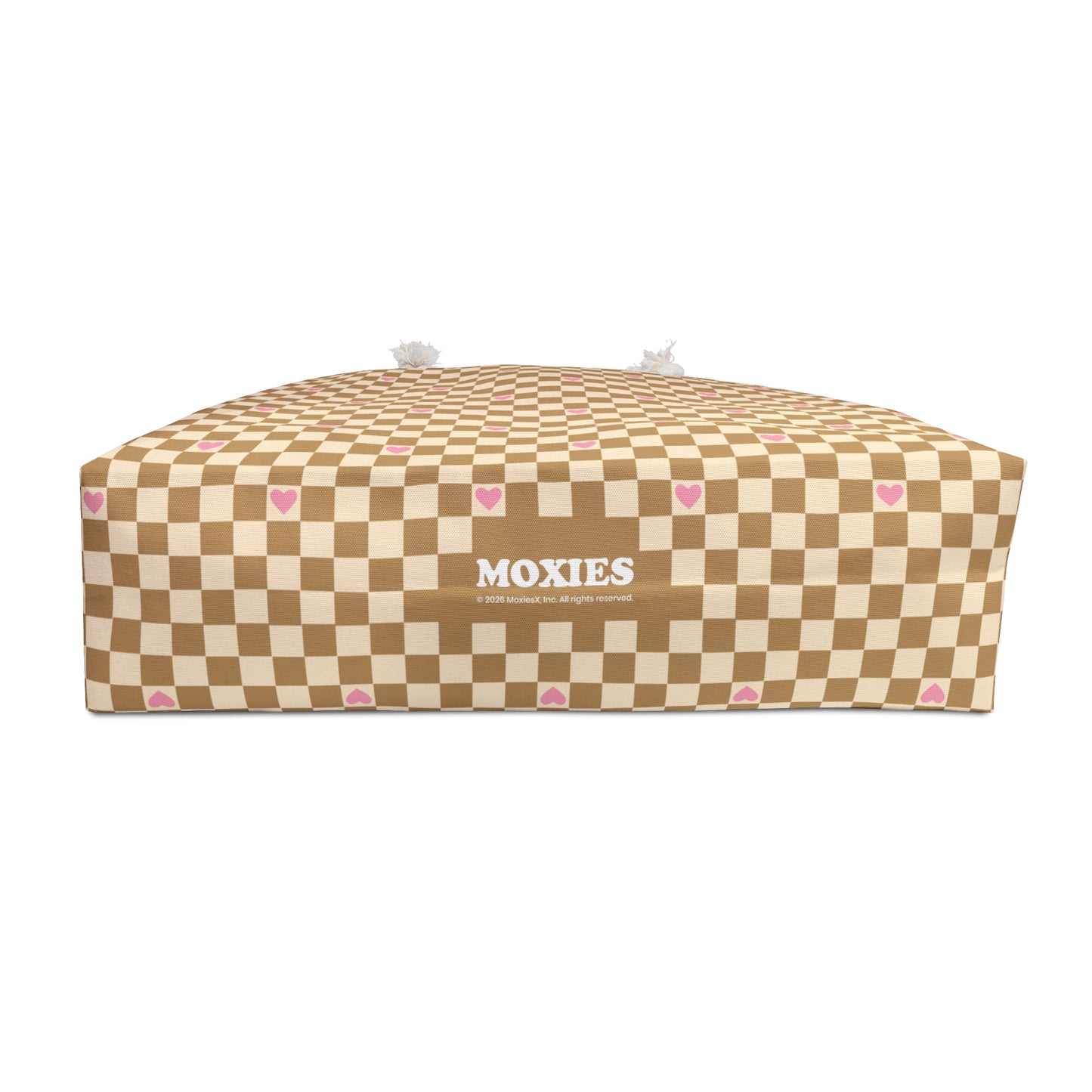 Checkerboard Hearts Sandy Weekender Bag