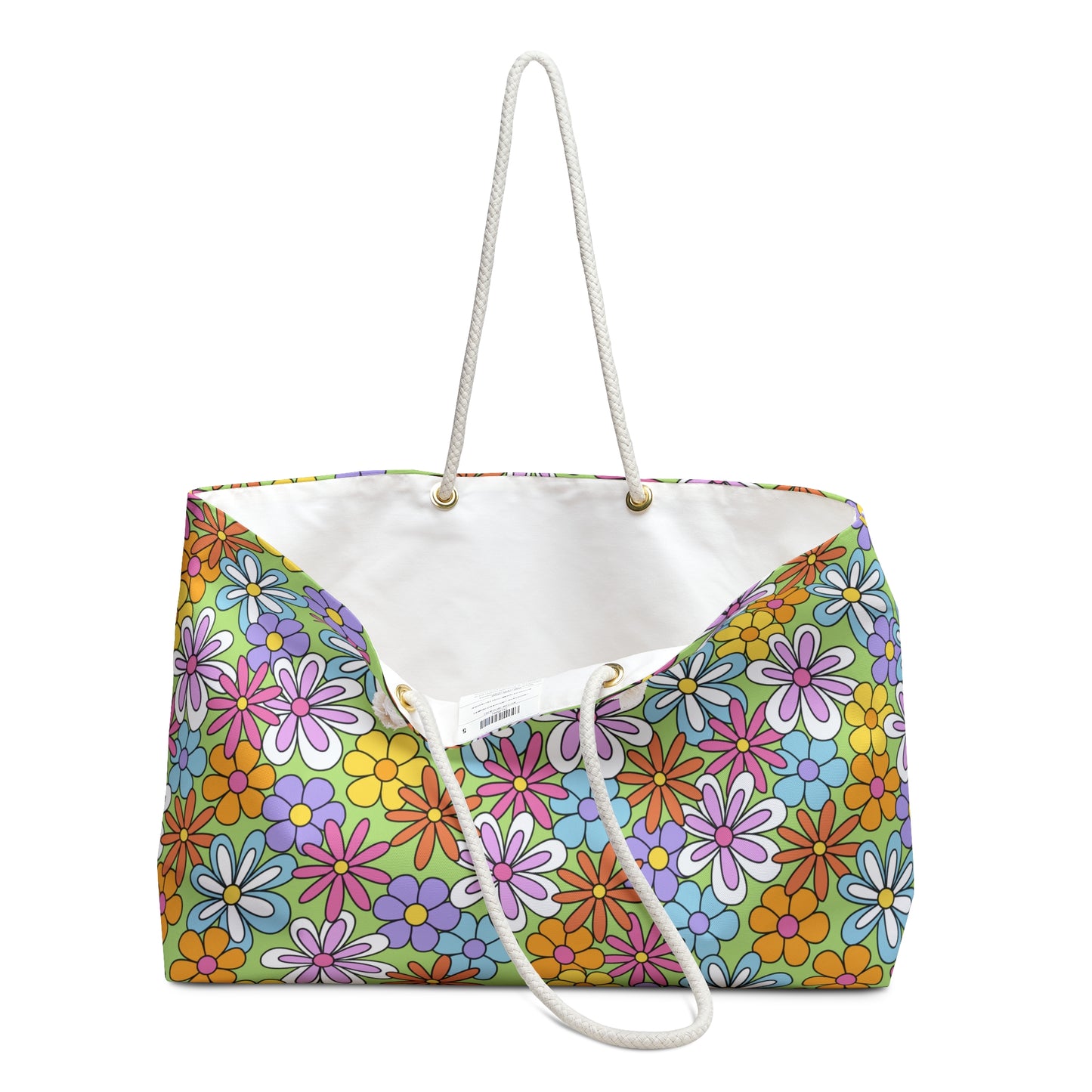 Flower Power Spring Weekender Bag