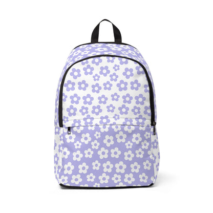 Lavendar + White Mini Flower Backpack