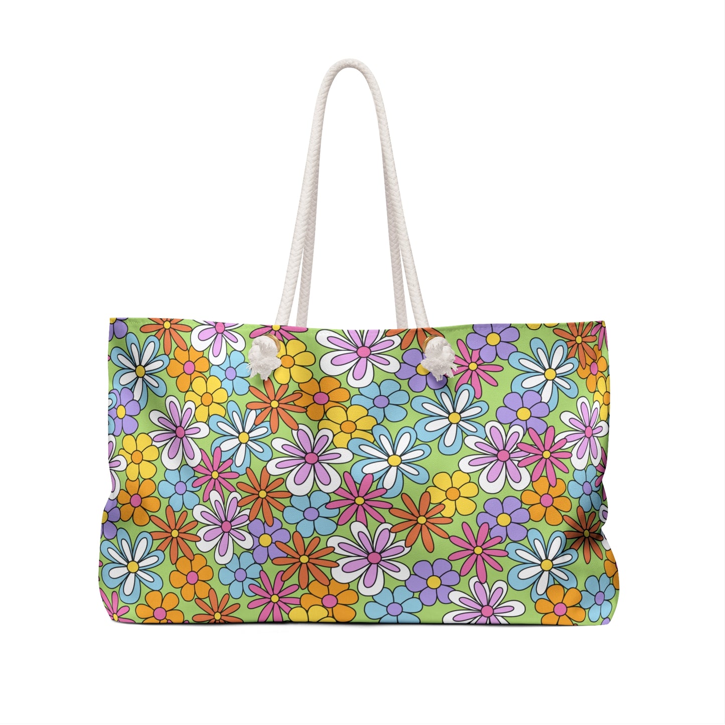 Flower Power Spring Weekender Bag