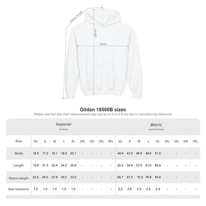 Pastel Flowers Grid Hoodie for Kids