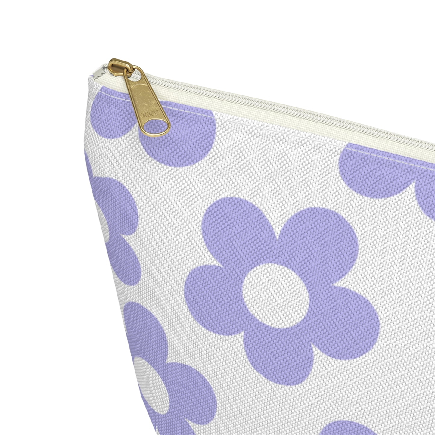 Purple + White Mini Flower Pouch