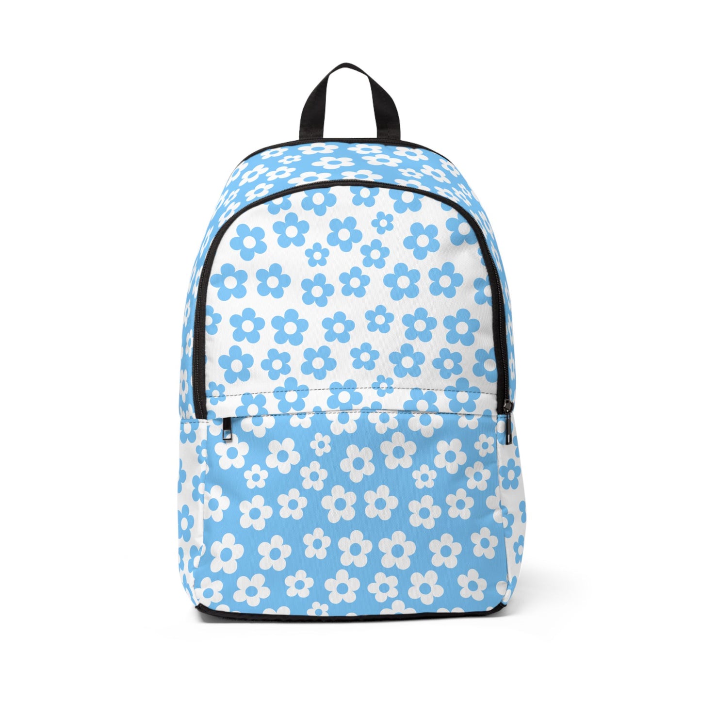 Turquoise + White Mini Flower Backpack