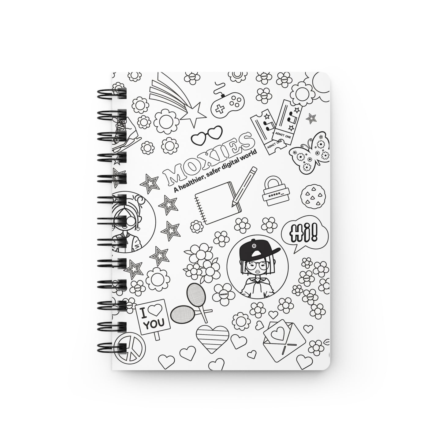 DIY Moxies Spiral Journal