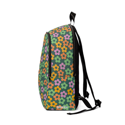 Khaki Mini Flower Backpack