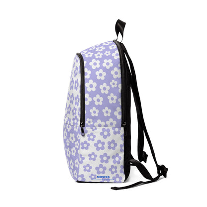 Lavendar + White Mini Flower Backpack