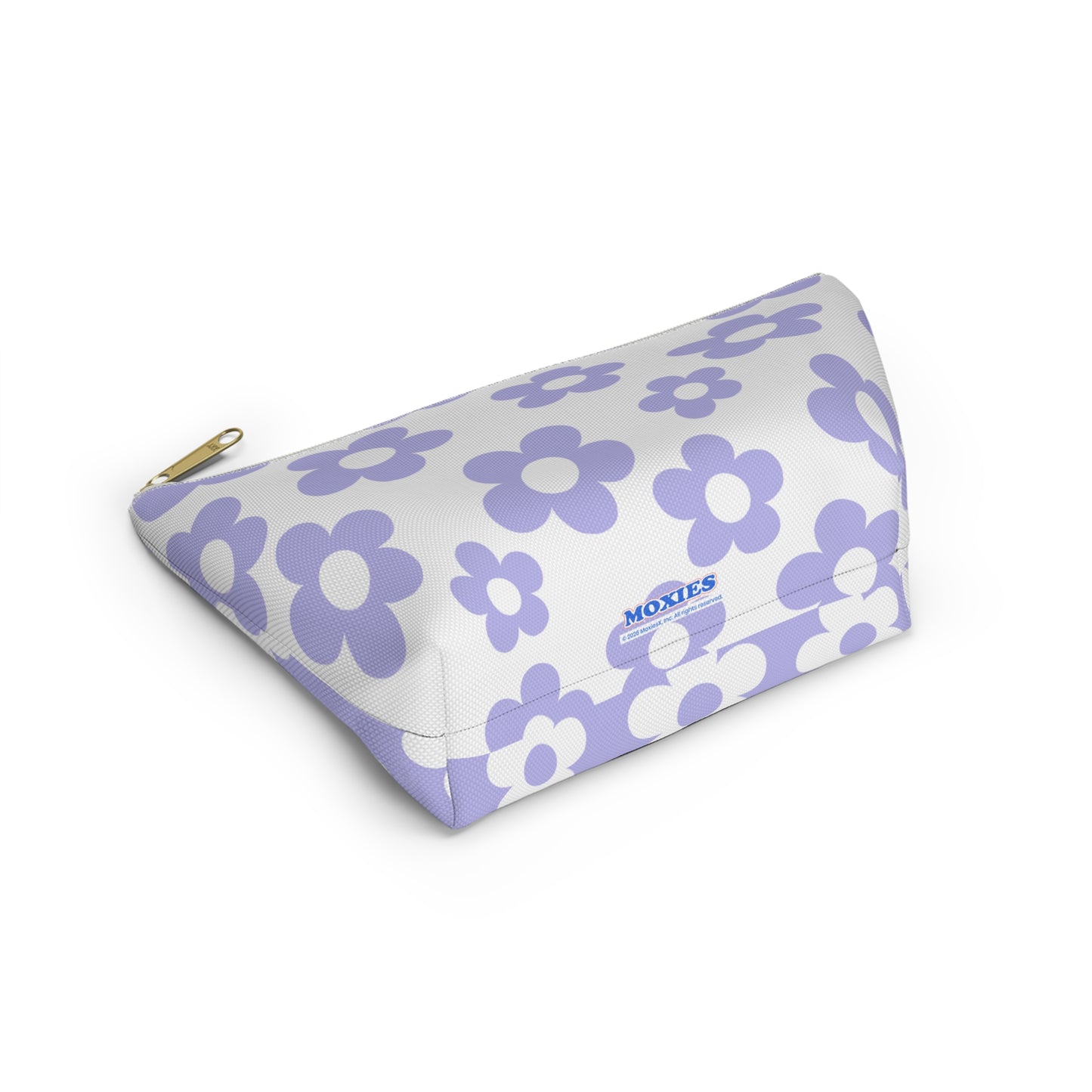 Purple + White Mini Flower Pouch