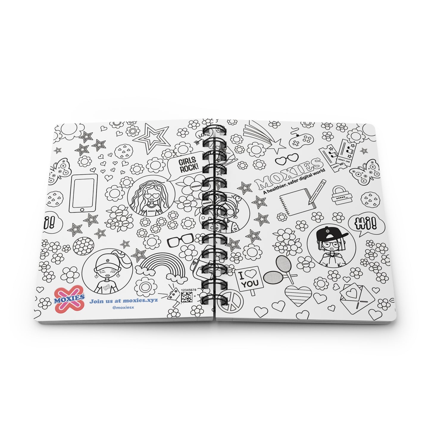 DIY Moxies Spiral Journal