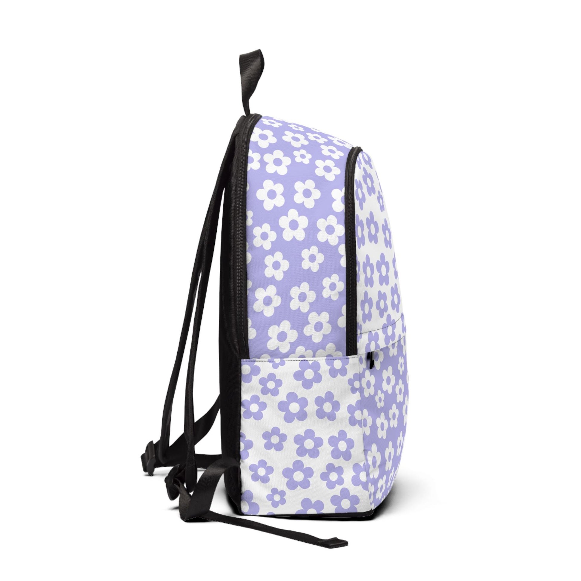 Lavendar + White Mini Flower Backpack