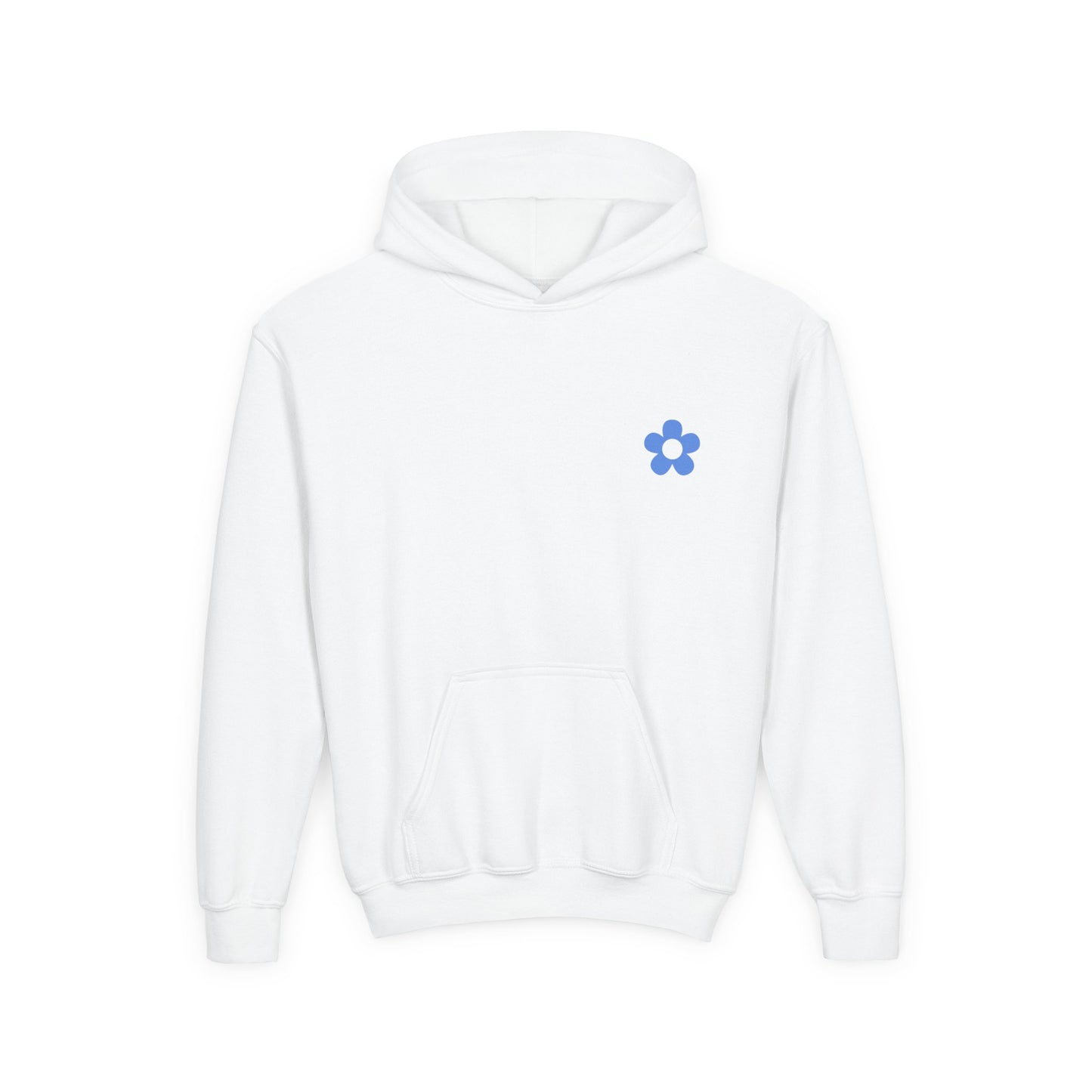 The Moxies Blue Flower Hoodie for Kids