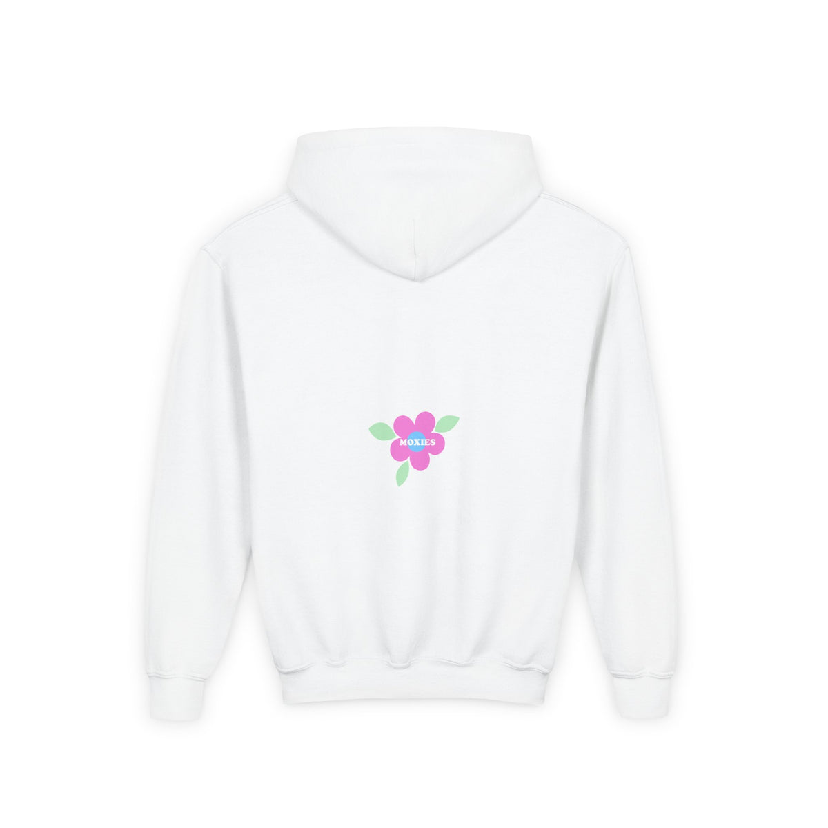 Pastel Flowers Grid Hoodie for Kids
