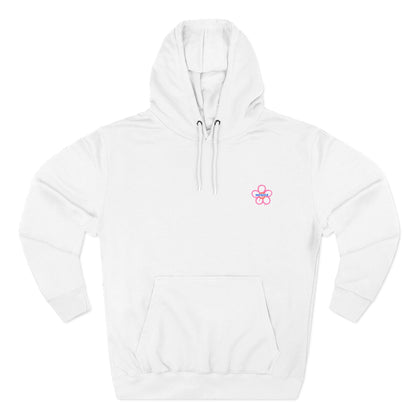 Moxies Grafitti Flower Fleece Hoodie Sweatshirt