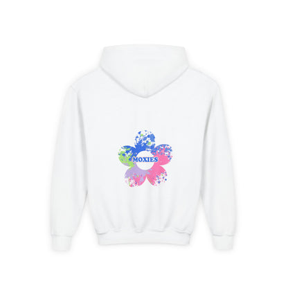 The Paint Spattered Flower Hoodie Sweatshirt for Kids