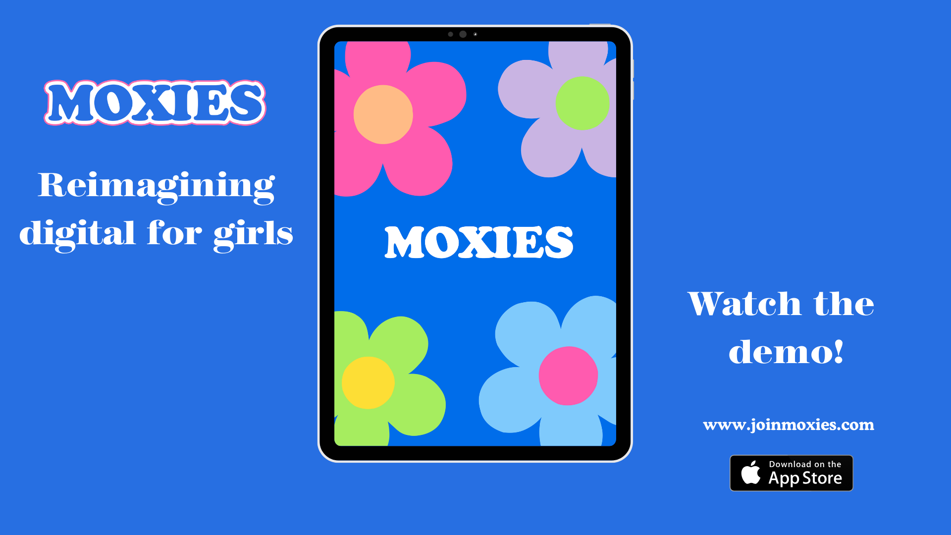 Load video: Watch a demo of the Moxies app to see what you can do on it and how to do it!