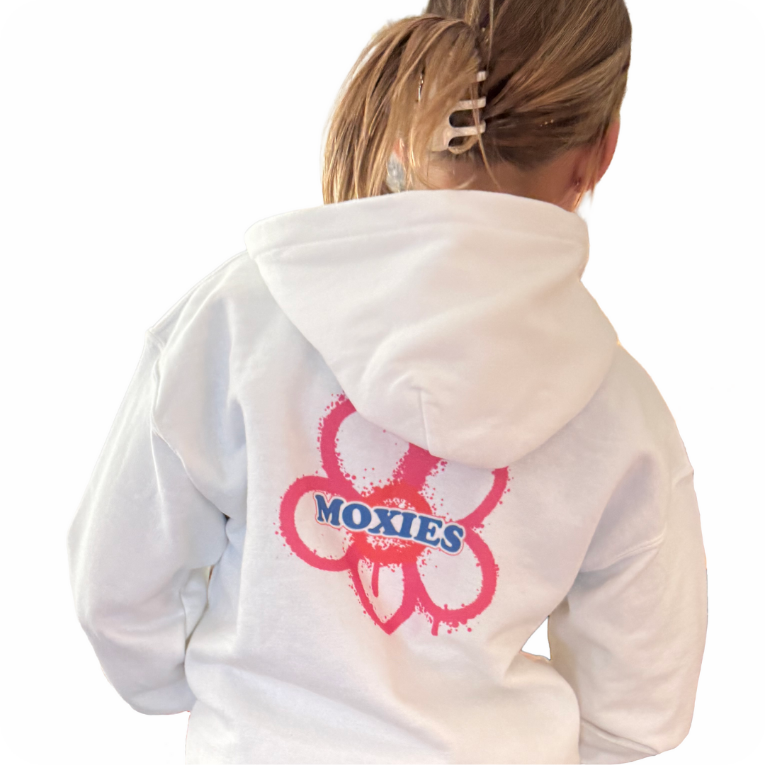 Moxies Graffiti Flower Hoodie for Kids